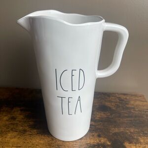 Rae Dunn “ICED TEA” Melamine Pitcher